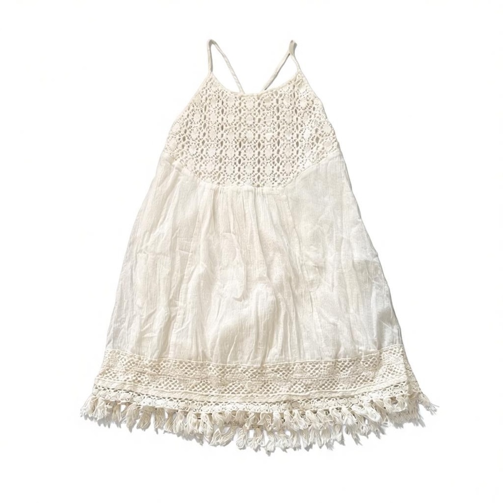 L*Space White Textured Fabric
